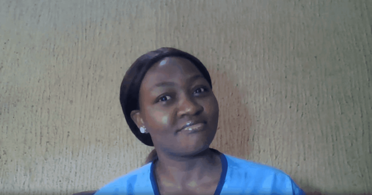 Calista Okolo — video testimonial thumbnail