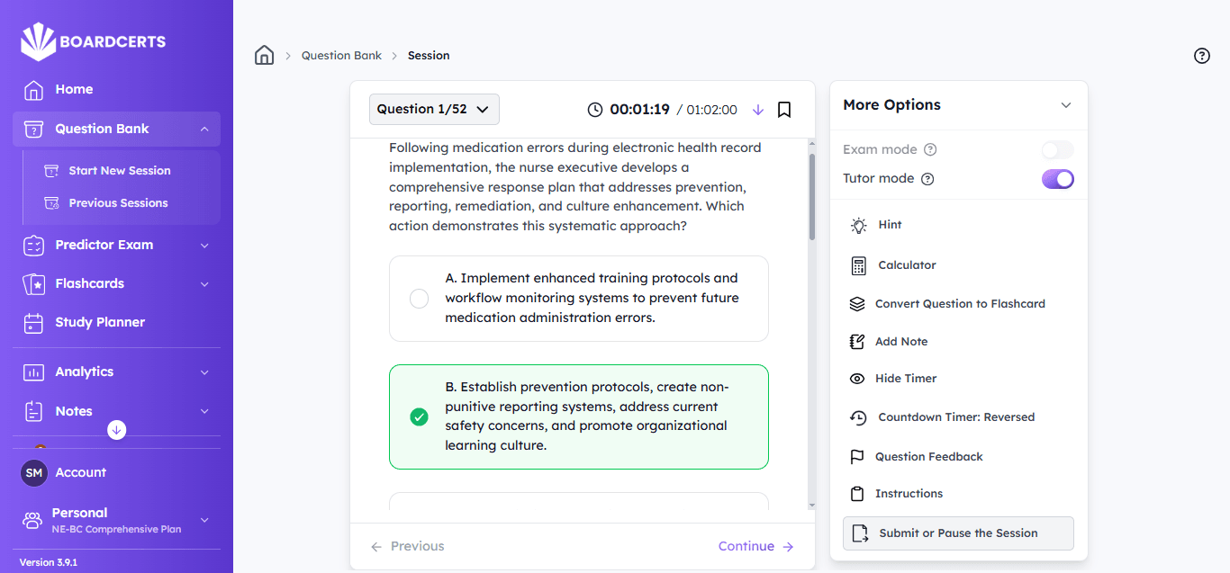 ne-bc boardcerts question bank